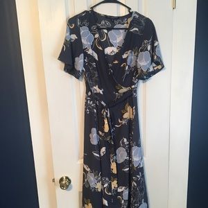 Wrap around dress
